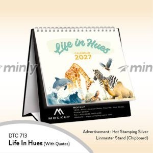 DTC 713 - Life In Hues (With Quotes), Calendar