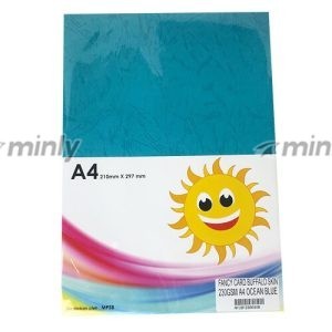 Fancy Card Buffalo Ocean Blue