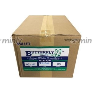 Pocket White Envelope 6 3/8” x 4 1/2” With Window