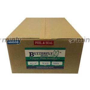 Pocket White Envelope 6 3/8” x 9” (Peel & Seal) With Window