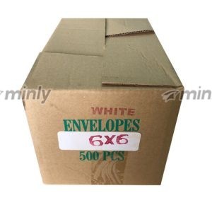 Pocket White Envelope 6” x 6”