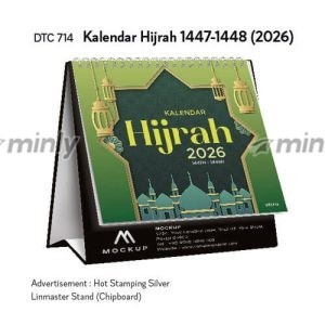 DTC 714<br>Kalendar Hijrah 1447-1448 (2026)