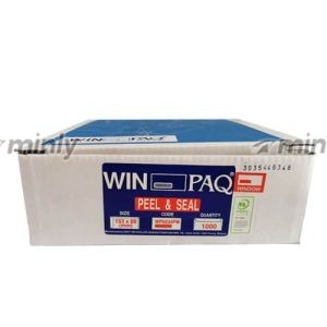 Winpaq White Envelope 6” x 3.5” (Peal & Seal) With Window
