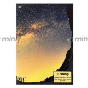 200 Micron Dual Metallic Gold
